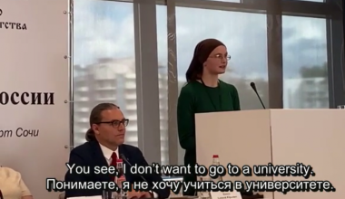 I Reject College/Career, Just Want to be Christian Wife & Mother - US Teen Stuns Russian Conference With Amazing Speech in Russian! (VIDEO, Gleason, Transcript)